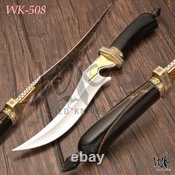 Custom Handmade High Grade Steel Hunting, Survival, EDC, Deer VIKING, Dagger Knife