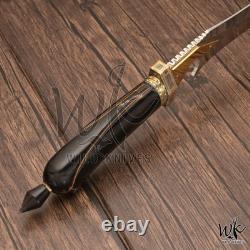 Custom Handmade High Grade Steel Hunting, Survival, EDC, Deer VIKING, Dagger Knife