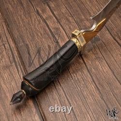 Custom Handmade High Grade Steel Hunting, Survival, EDC, Deer VIKING, Dagger Knife