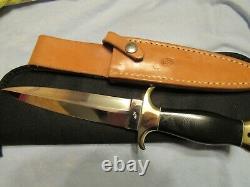 Custom Handmade Knife. Ray Beers Dagger c. 1980s. Unused. Excellent++