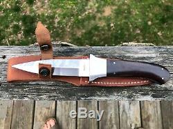 Custom Handmade RON GASTON Woodruff South Carolina Dagger Fighting Knife