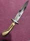 Custom Handmade Stag Dagger By Super Smith Jim Lofgreen. This Is A Monster Knife