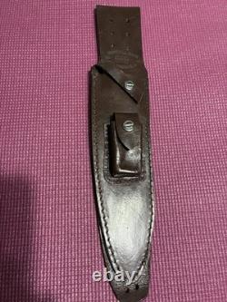 Custom Handmade Stag Dagger By Super Smith Jim Lofgreen. This Is A Monster Knife