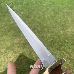 Custom Handmade Stainless Steel Needle Dagger SS WW2 Replica Style Dagger 16