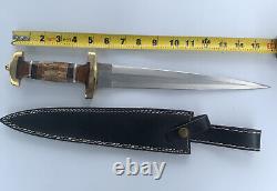 Custom Handmade Stainless Steel Needle Dagger SS WW2 Replica Style Dagger 16
