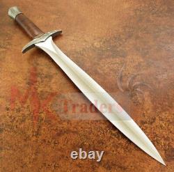 Custom Handmade Sword 22 D 2 Steel Blade Hunting Dagger Sword