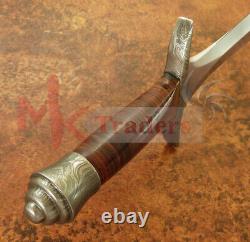 Custom Handmade Sword 22 D 2 Steel Blade Hunting Dagger Sword
