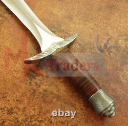 Custom Handmade Sword 22 D 2 Steel Blade Hunting Dagger Sword