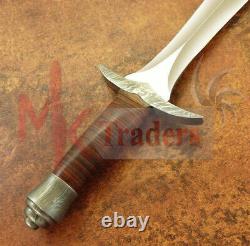 Custom Handmade Sword 22 D 2 Steel Blade Hunting Dagger Sword