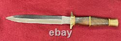 Custom Made BUCK Commando Dagger USA 1982 with Letter signed by Chuck Buck