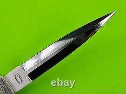 Custom Made Dick Atkinson Arkansas Toothpick Dagger Fighting Knife with Letter