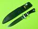 Custom Made Handmade B. C. Flynn Loveless Style Tactical Fighting Knife Dagger