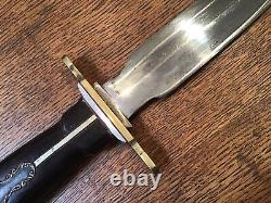 Custom Made Model 2 Style Hunting Combat Fighting Dagger Knife