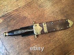 Custom Made Model 2 Style Hunting Combat Fighting Dagger Knife