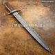 Custom Rare Hand Forged Damascus Steel Hunting Boot Dagger Knife