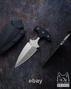 Custom Tactical Knife Dagger 3 Vanadis 4e G10 Ak