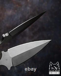 Custom Tactical Knife Dagger 3 Vanadis 4e G10 Ak