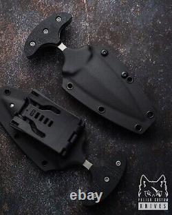 Custom Tactical Knife Dagger 3 Vanadis 4e G10 Ak