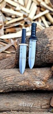 Custom Thorfinn Dagger Pair KNIFES Anime Vinland Saga Carbon Steel HUNTING Knife