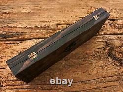 Customized Damascus Knife With Box Royal Dagger With Box Knife With Sheath