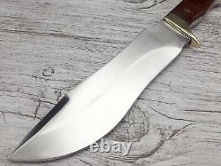 D2 Custom Handmade Hunting Camp Combat Dagger Bowie Knife Micarta Handle Sheath