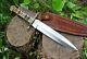 D2 Steel Custom Handmade Hunting Dagger Tactical Blade Knife Antler Grip & Cover
