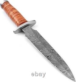 D2 steel toothpick Arkansas double edge handmade dagger survival hunting knife