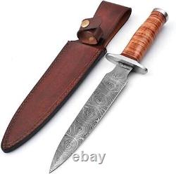 D2 steel toothpick Arkansas double edge handmade dagger survival hunting knife