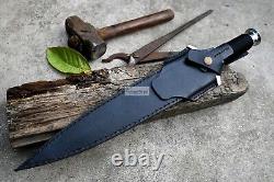 DAGGER/12 inches Long Blade hand forged Dagger/Hunting, camping, tactical, survival