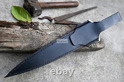 DAGGER/12 inches Long Blade hand forged Dagger/Hunting, camping, tactical, survival