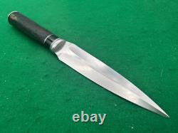 DEL RASO DAGGER 11-3/8Custom MUSEUM QUALITY Scarce FIGHTER with CASE