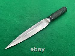DEL RASO DAGGER 11-3/8Custom MUSEUM QUALITY Scarce FIGHTER with CASE
