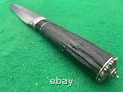 DEL RASO DAGGER 11-3/8Custom MUSEUM QUALITY Scarce FIGHTER with CASE