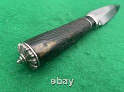 DEL RASO DAGGER 11-3/8Custom MUSEUM QUALITY Scarce FIGHTER with CASE