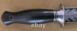 Dagger, EDC Knife, Survival, knife, DAT-150 Storm, 440a Stainless 9.25 Blade