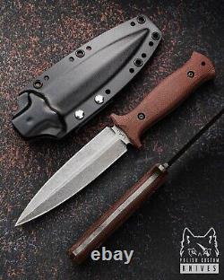 Dagger, Tactical Knife Inquizitor Micarta O2 Lkw