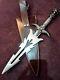 Dagger Knife. Hand Forged Damascus Dagger Knife. Hunting, Srrvival
