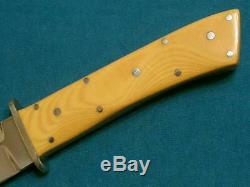 Dan Woods Murray Ky Custom Fighting Dirk Dagger Hunting Skinning Knife Survival