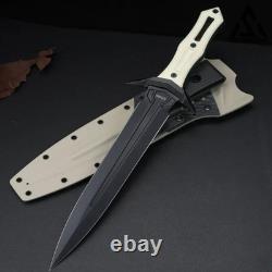 Dark Angle Tactical Double Edge Dagger Spear Point 9blade 16 Overall NIB