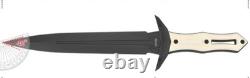 Dark Angle Tactical Double Edge Dagger Spear Point 9blade 16 Overall NIB