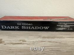 Dark Shadow Dagger Knife and Sheath New In Original Box