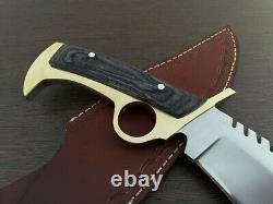 Daryl Dixon Combat Knife Handmade D2 Steel Daryl Dixon Movie Dagger