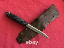 Desert Storm Custom Dagger Bayonet Grip & Vintage Jet Pilot Sheath