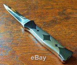 Don Losier Custom Gambler Dagger Dirk Fighter 80's Knife Knive Stiletto Stunning