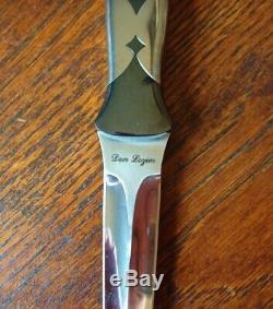 Don Losier Custom Gambler Dagger Dirk Fighter 80's Knife Knive Stiletto Stunning