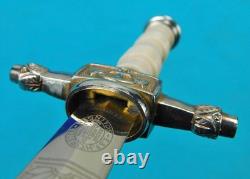 Dutch WW2 German Made Navy Naval Engraved Dagger Fighting Knife