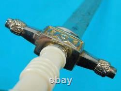 Dutch WW2 German Made Navy Naval Engraved Dagger Fighting Knife