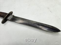 E. M. Dickinson Stag Handle Dagger Knife Sheffield
