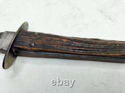 E. M. Dickinson Stag Handle Dagger Knife Sheffield