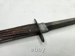 E. M. Dickinson Stag Handle Dagger Knife Sheffield